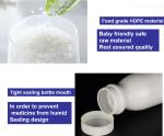 200ml Empty Plastic Medicine Bottles White HDPE Capsule Bottles