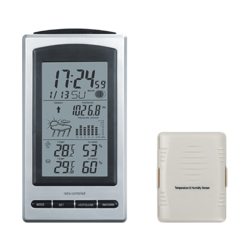 Monitor Temperature And Humidity In Multiple Rooms With Wireless Weather Station