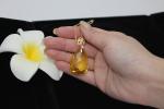 2.5x2.5mm 3x3mm Fancy Color Sapphire Stones , Vivid Yellow Sapphire