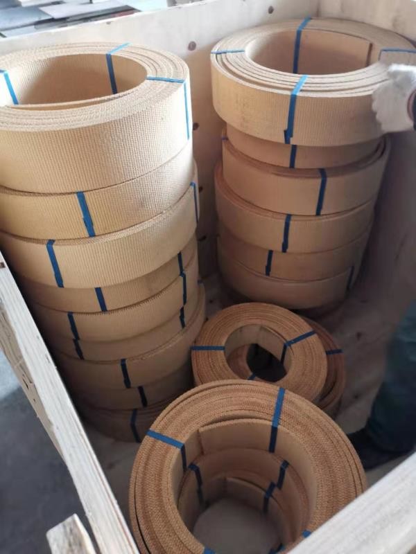 Non Asbestos Woven Brake Lining For Ship Windlass Mooring Drilling Machine Elevator Brake