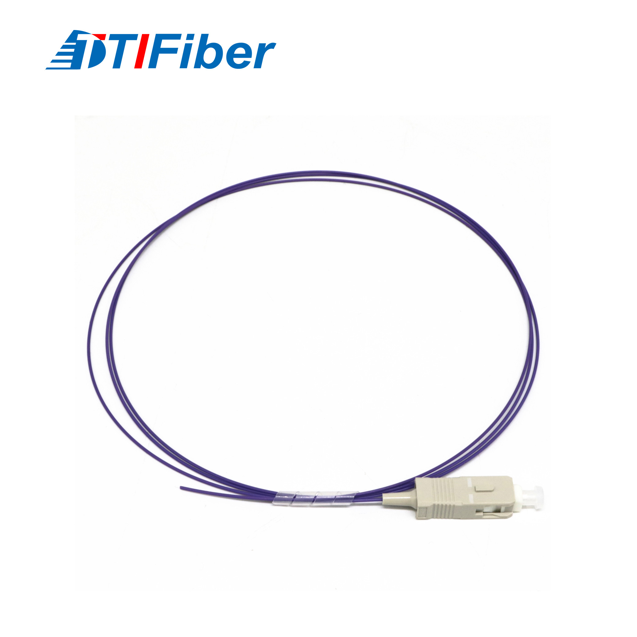 OM4 Fiber Optic Pigtail With PVC LSZH OFNR OFNP Outer Jacket Good exchangeability and Durability