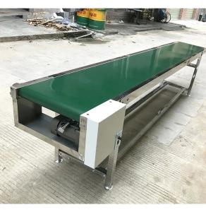 China PU / PVC Flat Top Chain Conveyor Belt for Plastic Bags Machine wholesale