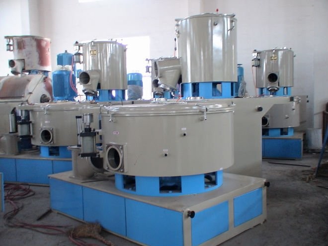 Electric Control System PVC Mixer Machine Customized Voltage Double Sealed Lid