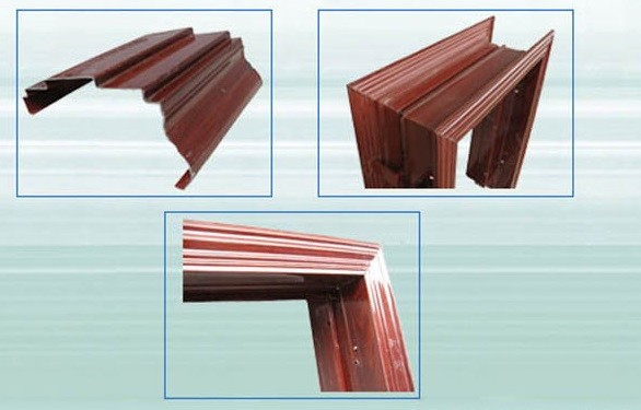 steel door frame roll forming machine