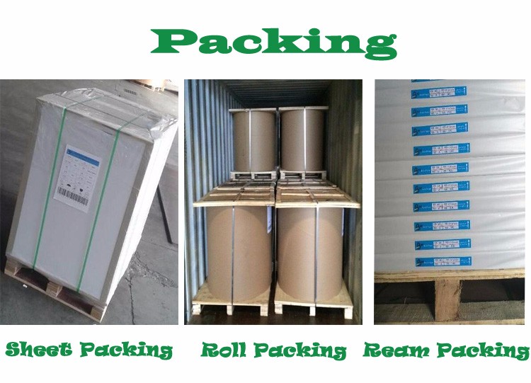 2mm Waste Thick Paper Board , Recycled Pulp Black Back Chip Board Paper