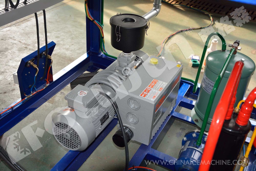 Air Cooled Condenser Vacuum Cooler for Pre Cooling Vegetables Fruits Cooked Food