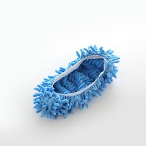 China Chenille Fiber Floor Cleaning Tool 9.4 X 4.7inches Dust Mop Slippers on sale
