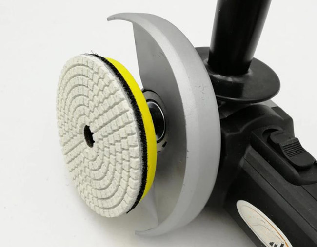 100mm Wet Flexible Granite Polishing Diamond Wet Pad Grit Size 50 100 200