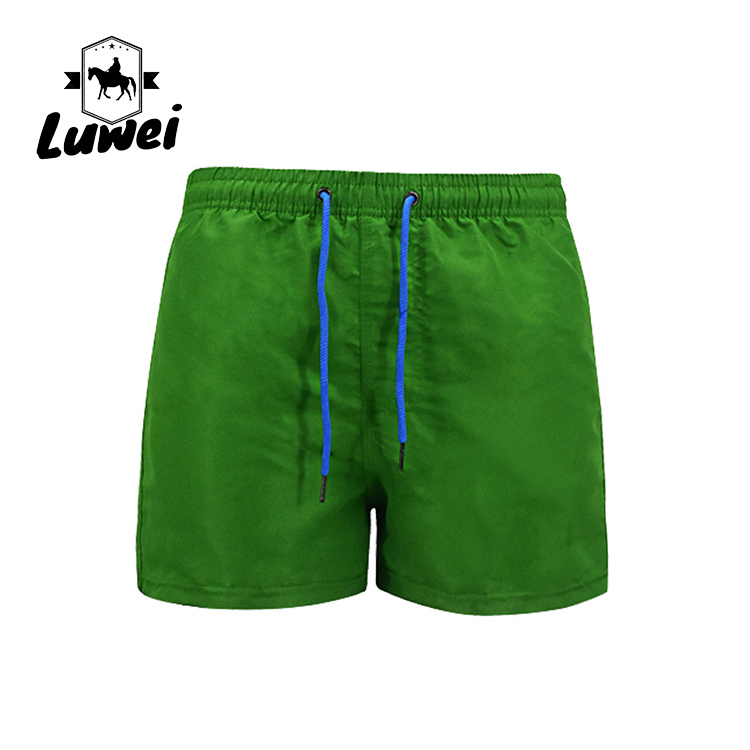 Polyester Gym Workout Shorts Training Running Jogger Summer Shorts With Pocket