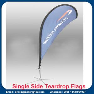 China Large Size Teardrop Flags Banner Printing wholesale