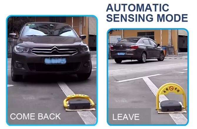 IP68 7Ah Car Parking Space Lock Zinc Alloy Parking Lot Lock