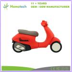 Cartoon Motorcycle USB Flash Drive 8GB 16GB 32GB Silicone Motorcycle Pen Drive