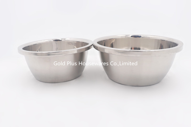 24cm Kitchen Vegetable Wash 304 Stainless Steel Basin