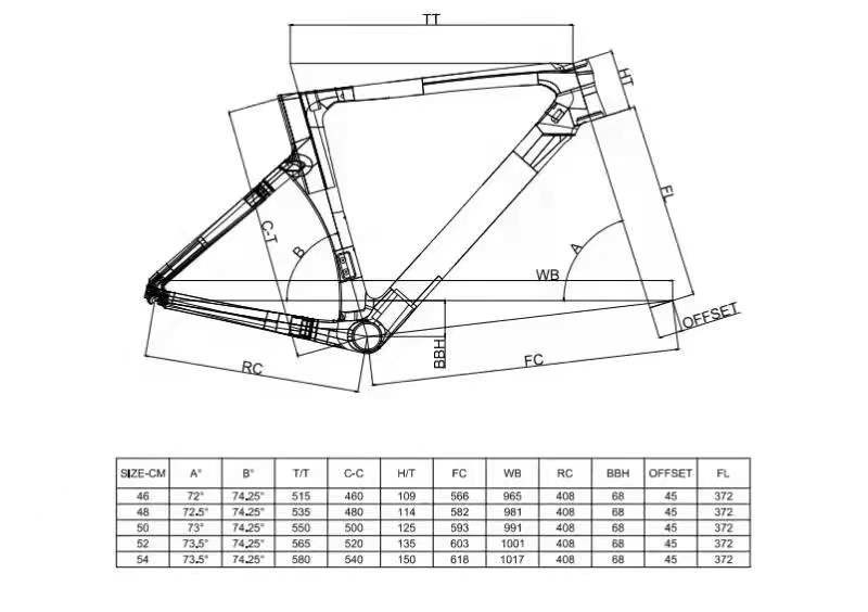 T900 High modulus Carbon fiber Road Bike With 50C Carbon Wheelset