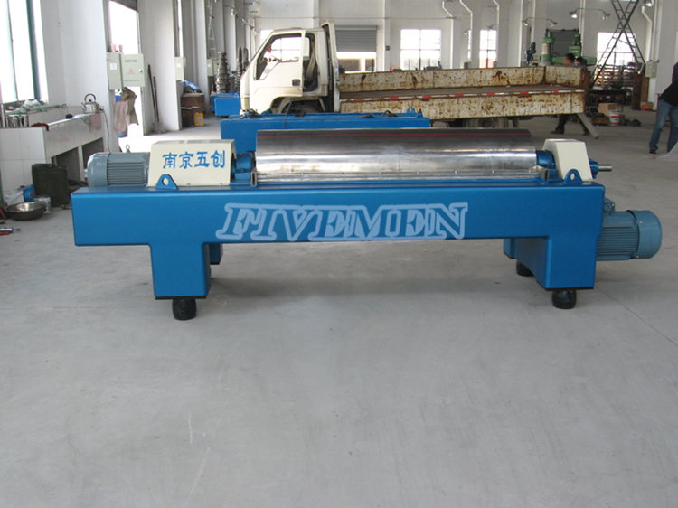 6000RPM 180mm Solid Bowl Protein Extraction Scroll Centrifuge GMP Sanitary