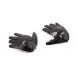 FN009 Wholesale Black Ladies Sexy Glitter Sequin Pasties Breast Petal Pasty