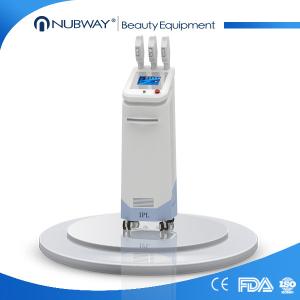 China best cooling Semi-conductor+water+Air multifunctions three handles ipl laser hair removal wholesale