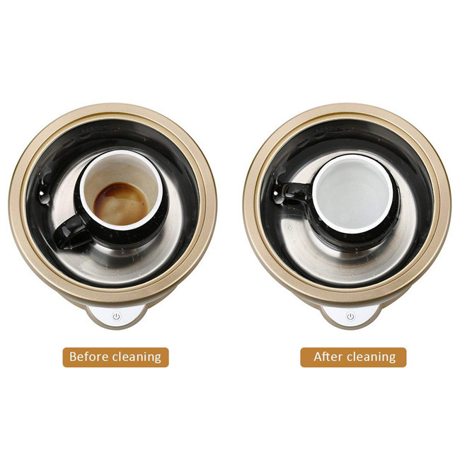 Durable Ultrasonic Glasses Cleaner Automatic Shut Off System 40000HZ