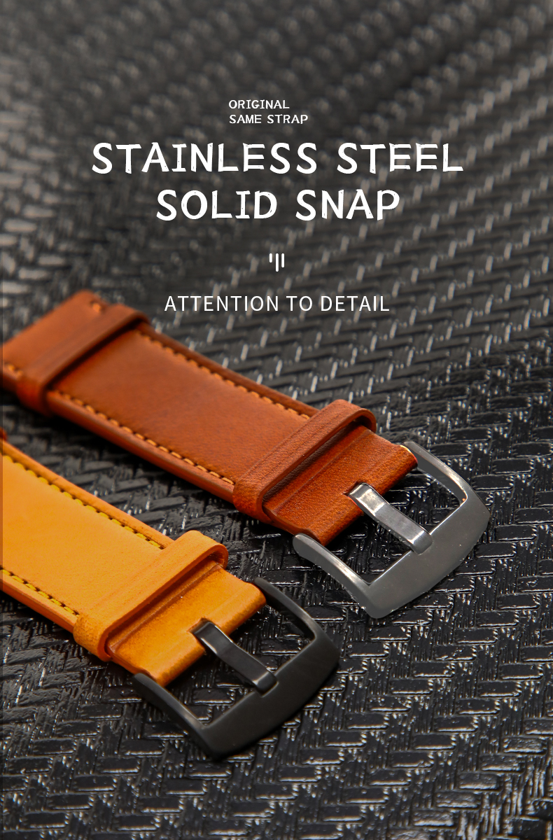 Genuine Leather Smart Watch Straps For iWatch 38mm 40mm 42mm 44mm 45mm 100%