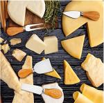 Stainless Steel Wood Handle Cheese Knives 4 - 6 Pieces customized Logo