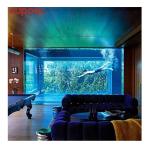 Prefabricated Outdoor Pool Acrylic Luxurious plexiglass Steel Structure Swimming