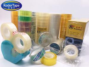 China Colorful Acrylic Adhesive 38 Mic Bopp Stationery Tape wholesale