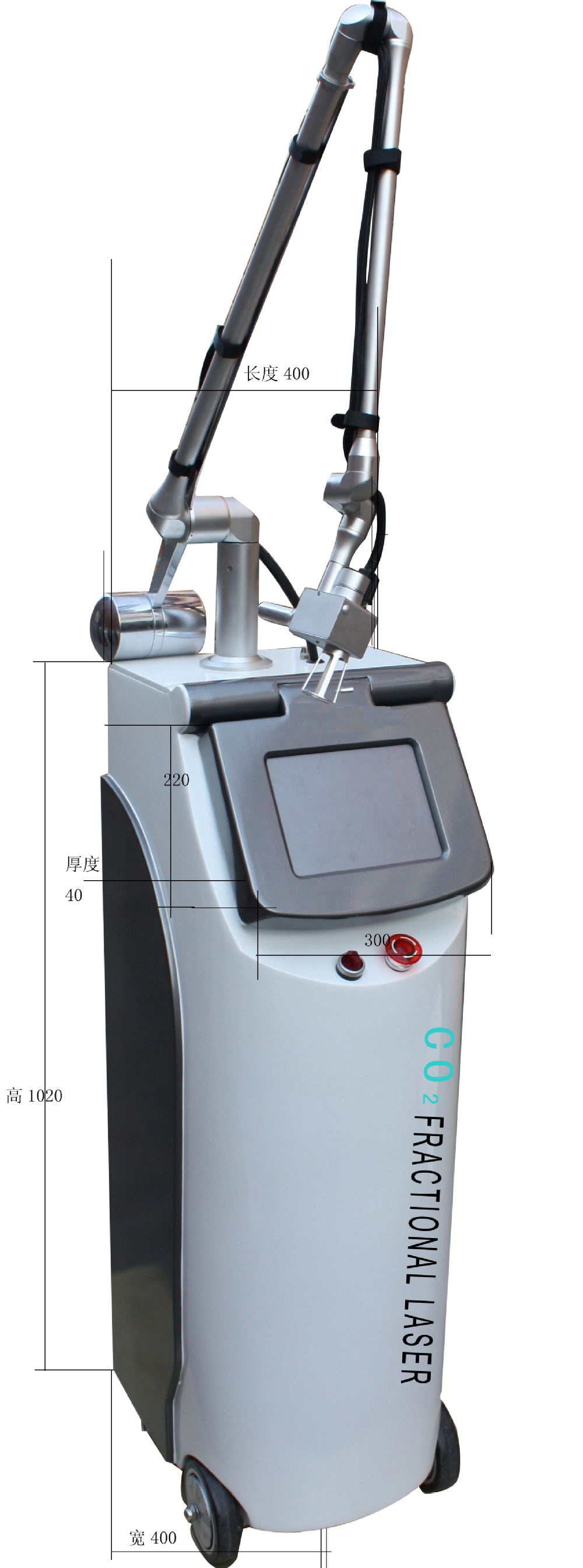 Multifunction Co2 Fractional Laser Machine 10600nm Pain - Free