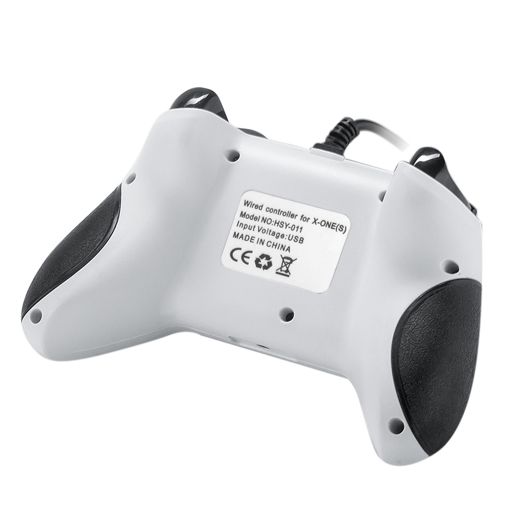 Factory cheap USB Wired Controller gamepad joystick for Xbox One S console white color