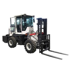 China Outdoor Off Road Fork Truck Manufacturers Yellow Red White Color wholesale