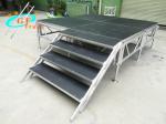 Aluminum truss stage platform Trailer Mobile Portable Glass Wedding Stage