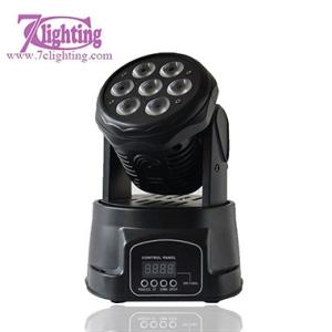 China 7x10W Mini LED Moving Head Wash wholesale