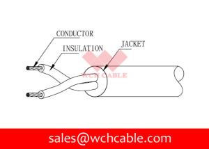 China UL21184 TPE Jacketed Cable: 26AWGx2C wholesale