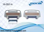 White Adjustable Hospital Bed Accessories PP Blow Molding Hospital Headboard