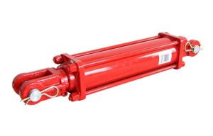 China Tractor Loader Hydraulic Cylinder Two Way Chrome Plated wholesale
