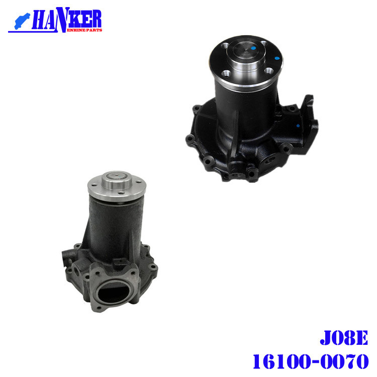 Excavator Engine Diesel Parts 16100-0070 For J08E Hino Water Pump