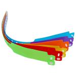 Customized Irregular Shape PVC Wristbands for Events