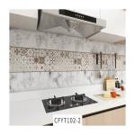 Removable Self-adhesive Foil Sticker Kitchen Backsplash Wallpaper Roll