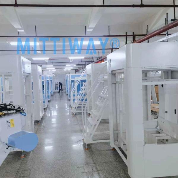 110V Corrugated Box Folding Machine Electric Hot Melt Gluing Tray Former