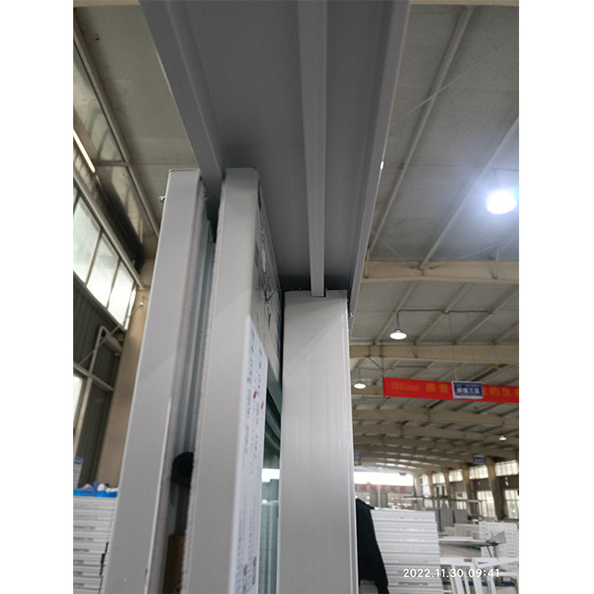 China Factory Upvc Sliding Door Double Tempered Glass Low-E Plastic