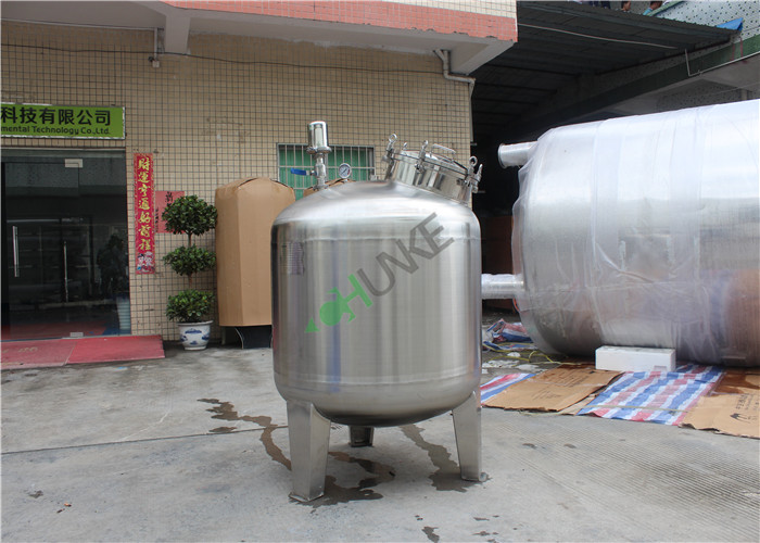 Stainless Steel Sterile RO Water Storage Tank Single Layer Or Jacket Structure