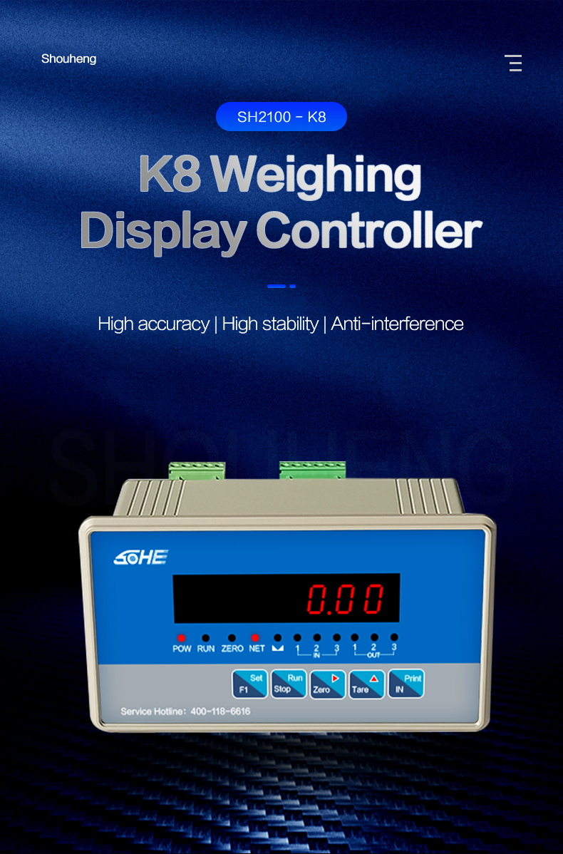 Customized OEM Support Three-Way Control Sorting Scale with Self-Test and Alarm Control