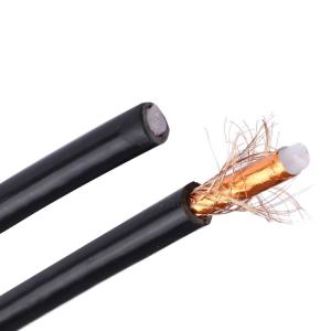 China CCA Coaxial Cable PVC jacket RG59 Cable Camera Antenna CCTV CATV wholesale