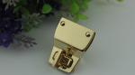 Dedicated design fashion accessories hardware gold metal twist lock for handbag