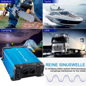 China Dc 12 24 48 Volt FS Pure Sine Wave Power Inverter 3000 Watt For Car wholesale