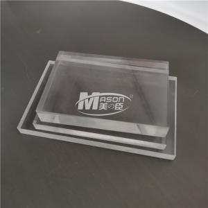 China 100% Virgin Lucite 8x4 Perspex Sheet Crystal Clear Cast Acrylic Sheet wholesale