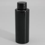 150ml Black Flat Shoulder PET Cosmetic Lotion Bottle