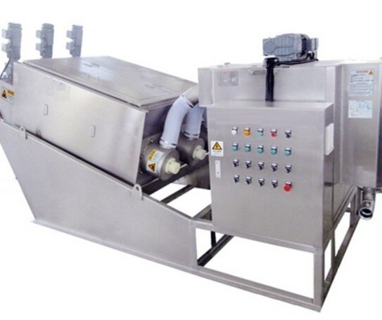 Leather/Municipal Water and Industrial Waste Treatment Screw Press Dewatering