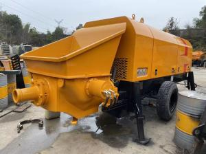 China HBT6013C-5 Used Concrete Trailer Pump 2019 Shacman Concrete Equipment wholesale