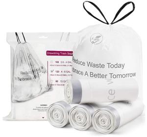 China Disposable Light Loads Drawstring Trash Bags wholesale