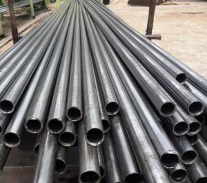 China Round 2 Inch Galvanized Steel Pipe , Black Welded Steel Pipe With Bundles on sale